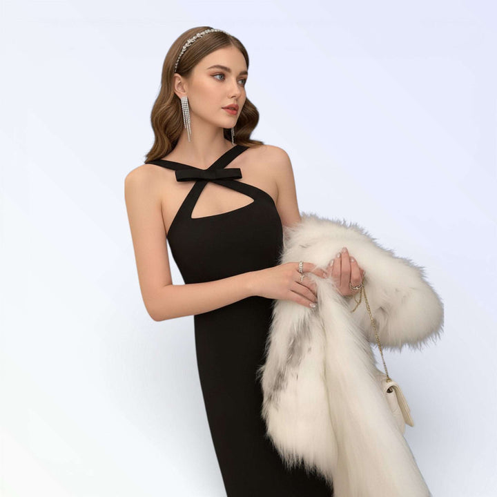 TWIST — VESTIDO CURTO HALTER