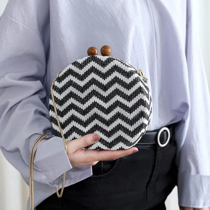 Clutch Redonda de Palha - KUKA Brand