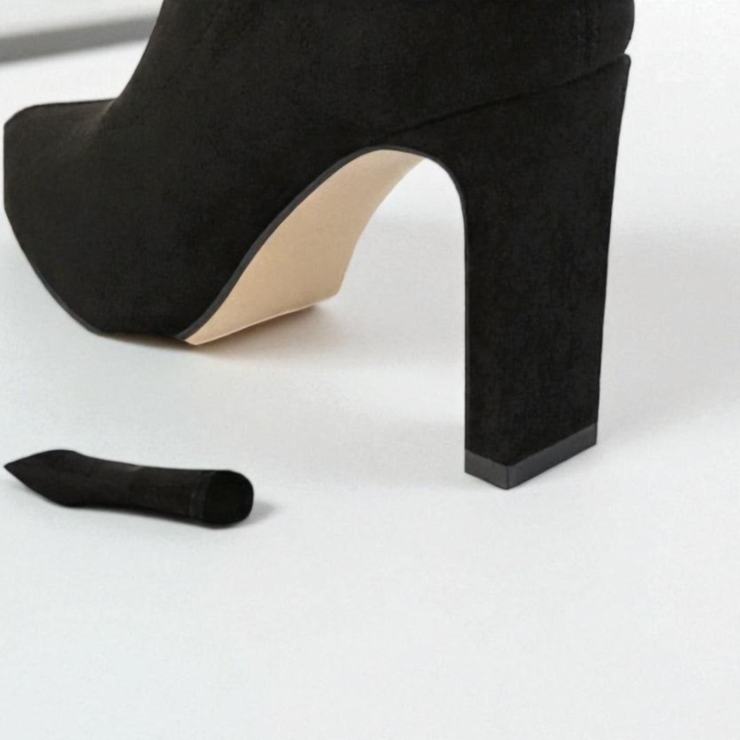 Elena – Botas de Camurça Elegantes