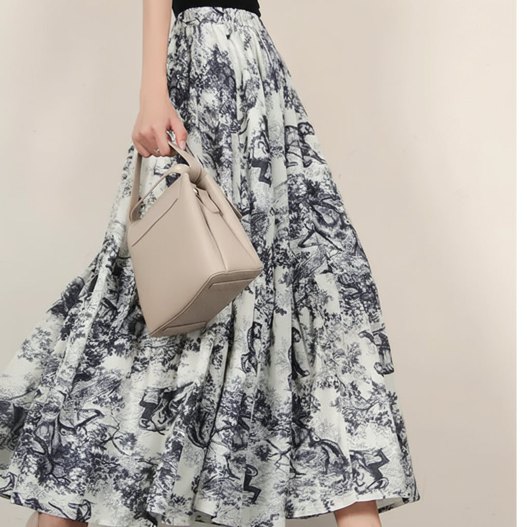 Saia Estampada