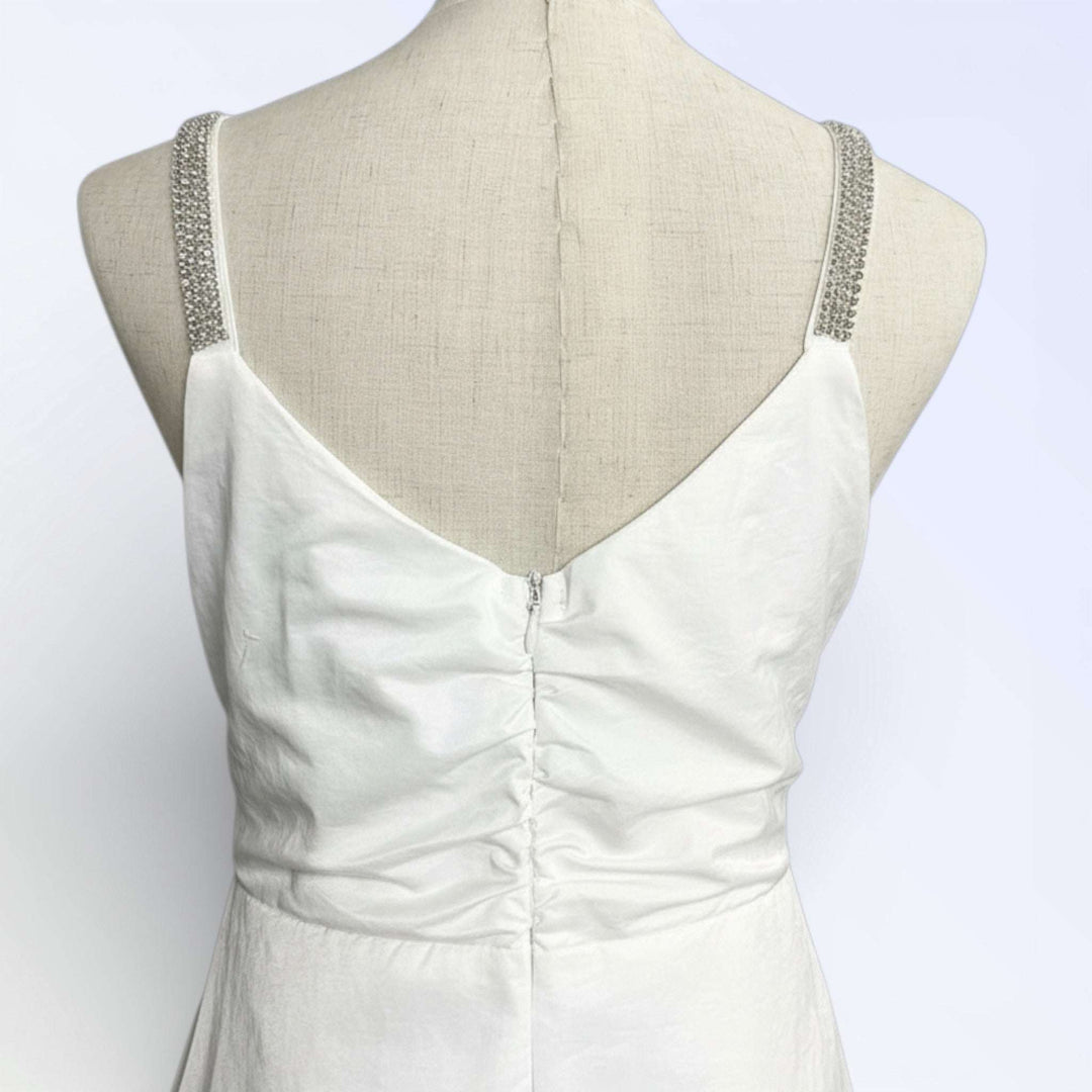 BOW — VESTIDO MINI LAÇO ALÇAS CRISTAL