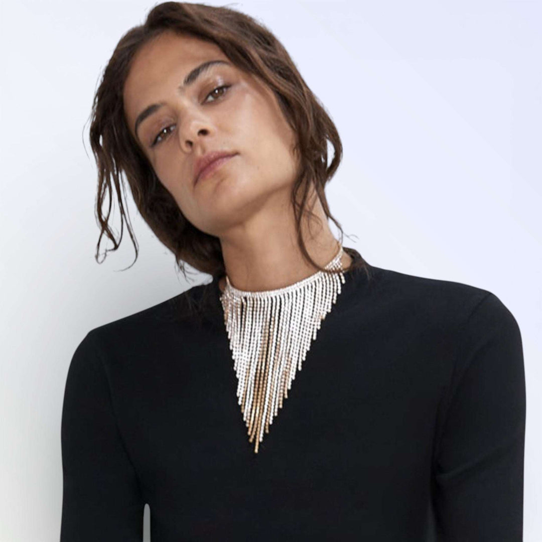 LUCCA — COLAR FRANJAS BRILHANTES