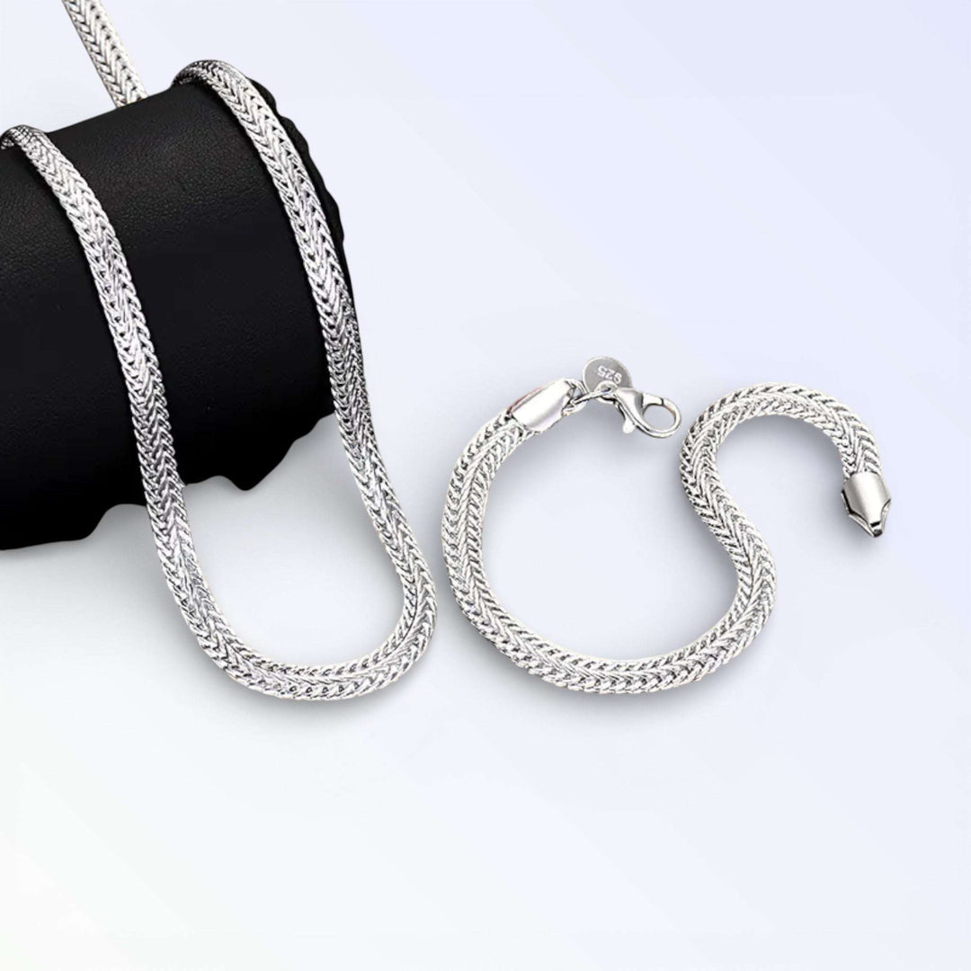 SERPENTINE — CONJUNTO COLAR + PULSEIRA