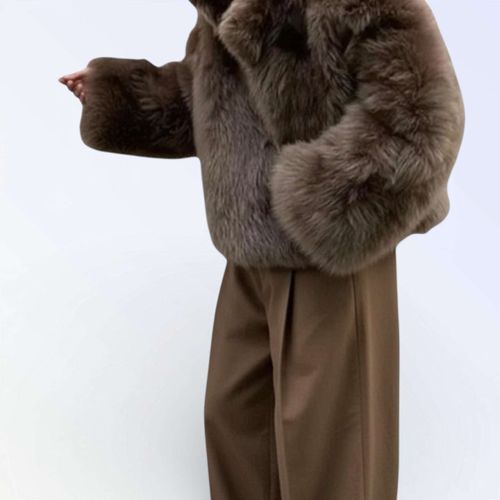 OPULENT — CASACO FAUX FUR