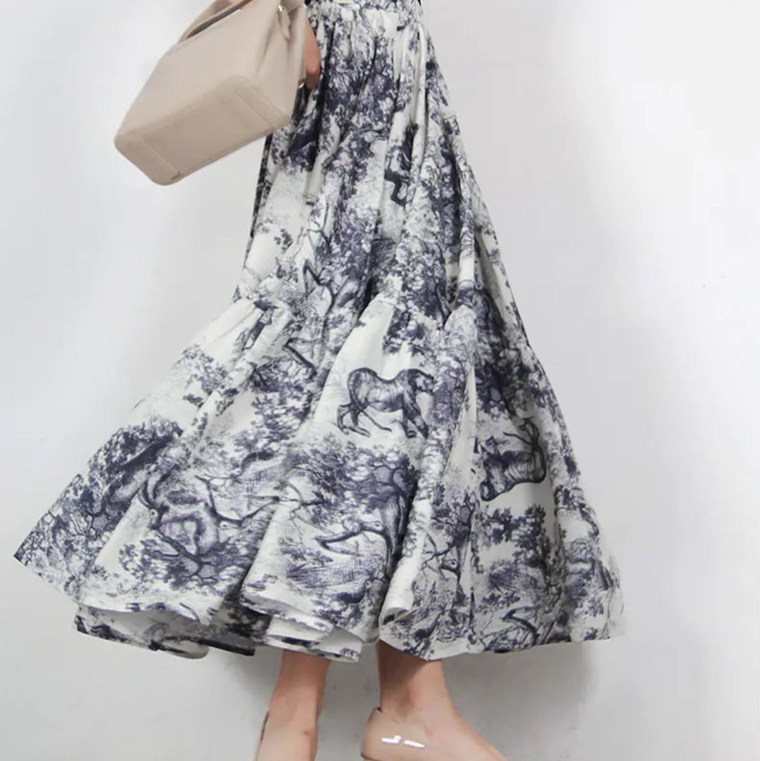Saia Estampada