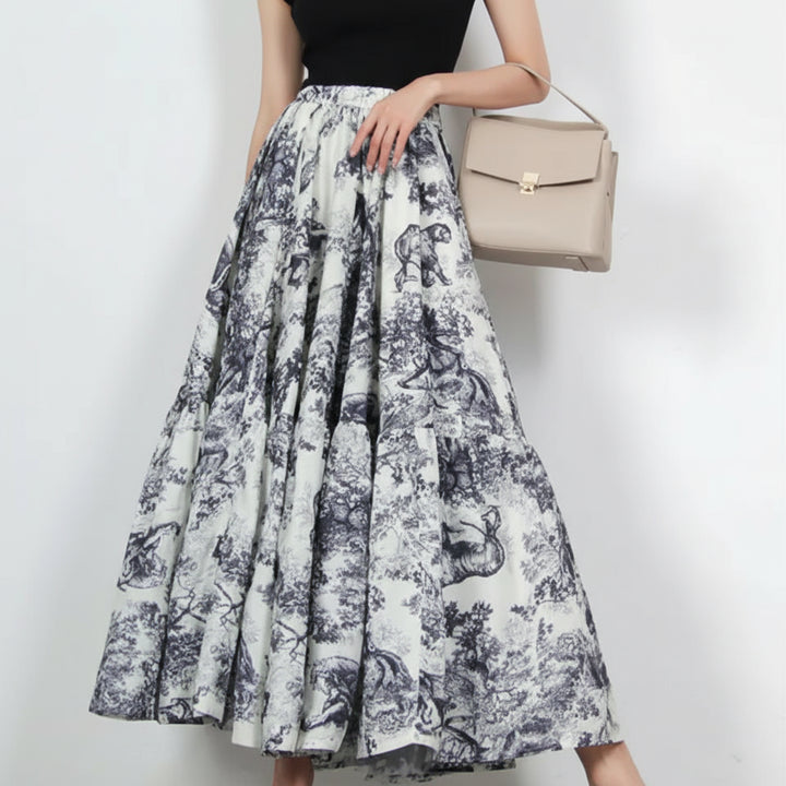 Saia Estampada
