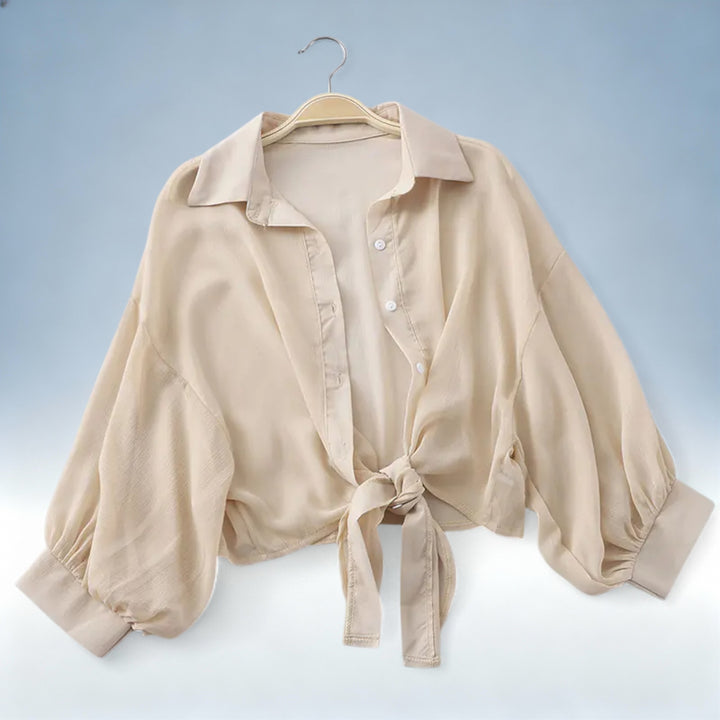 MILÃO — Camisa Chiffon Leve | Elegância Fluida