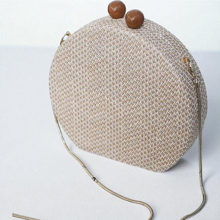 Clutch Redonda de Palha - KUKA Brand