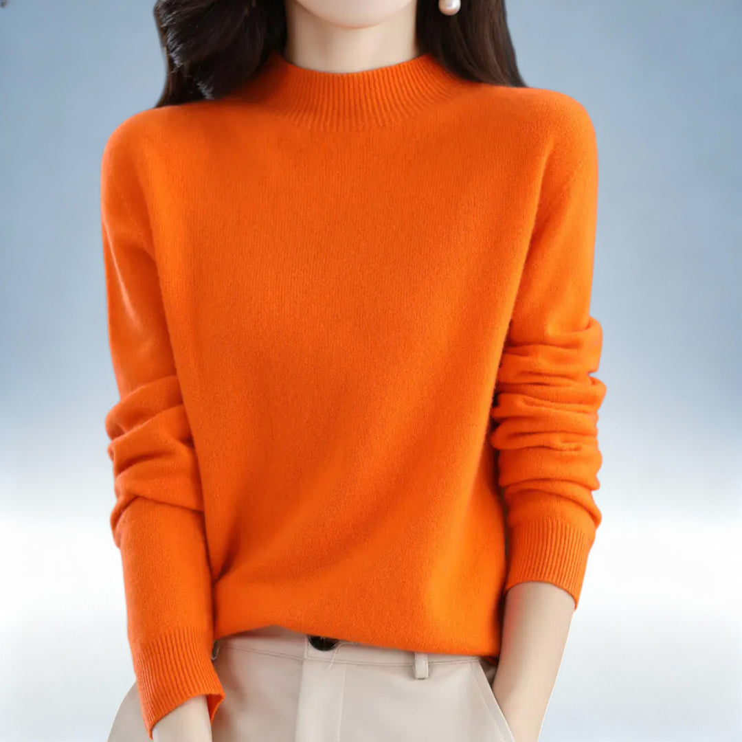 ANTONIETA — Camisola Lã Tricotada Oversized | Conforto Premium