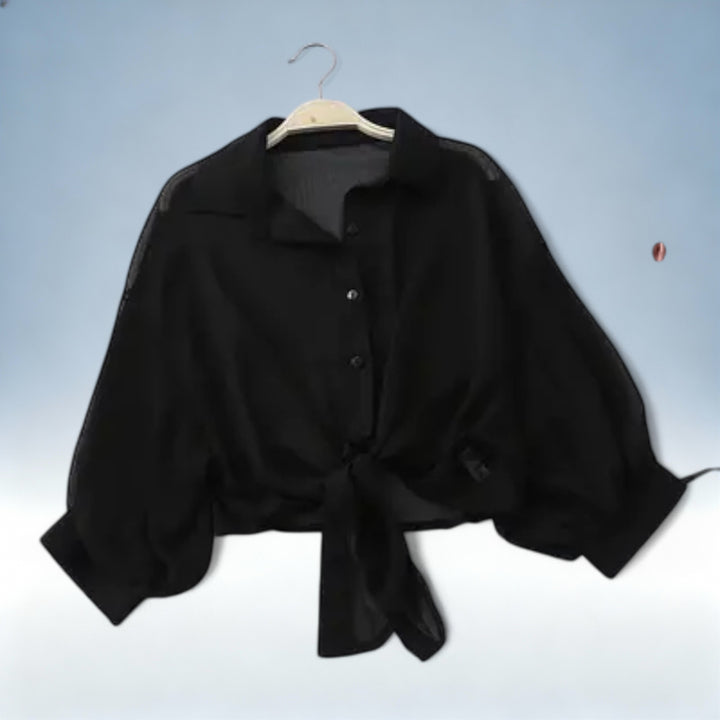 MILÃO — Camisa Chiffon Leve | Elegância Fluida