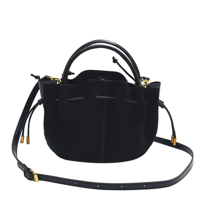 Sleek PU Leather Bucket Bag - KUKA Brand