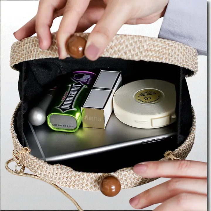 Clutch Redonda de Palha - KUKA Brand