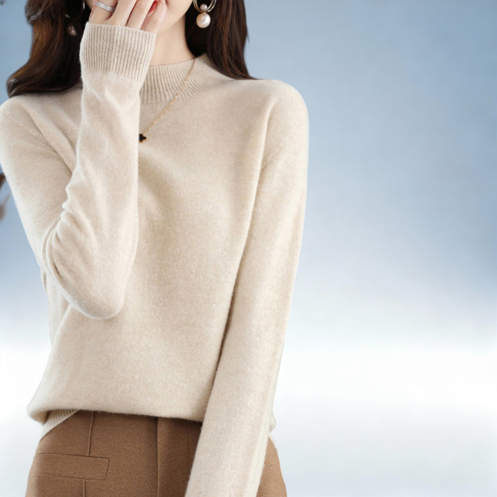 ANTONIETA — Camisola Lã Tricotada Oversized | Conforto Premium