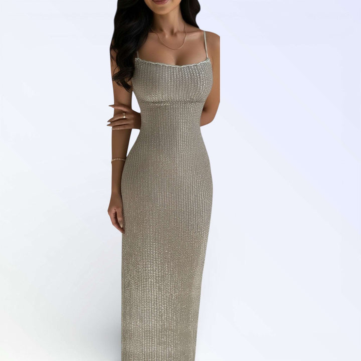 LUSTRE — VESTIDO COLUNNA CRISTAL