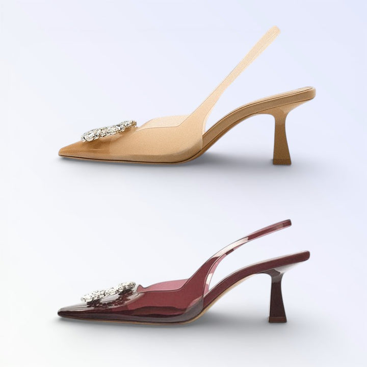GEM — SALTO SLINGBACK PVC CRISTAL