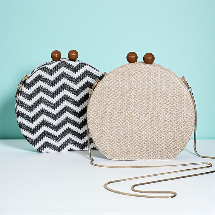 Clutch Redonda de Palha