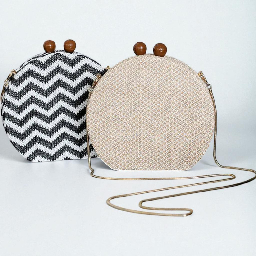 Clutch Redonda de Palha - KUKA Brand