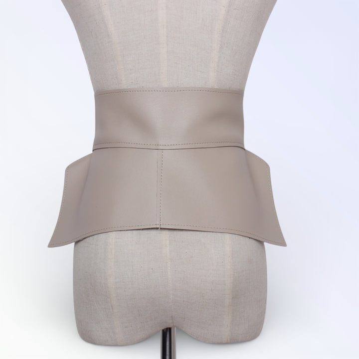 PORTO — CINTO LARGO ESTRUTURADO PRETO