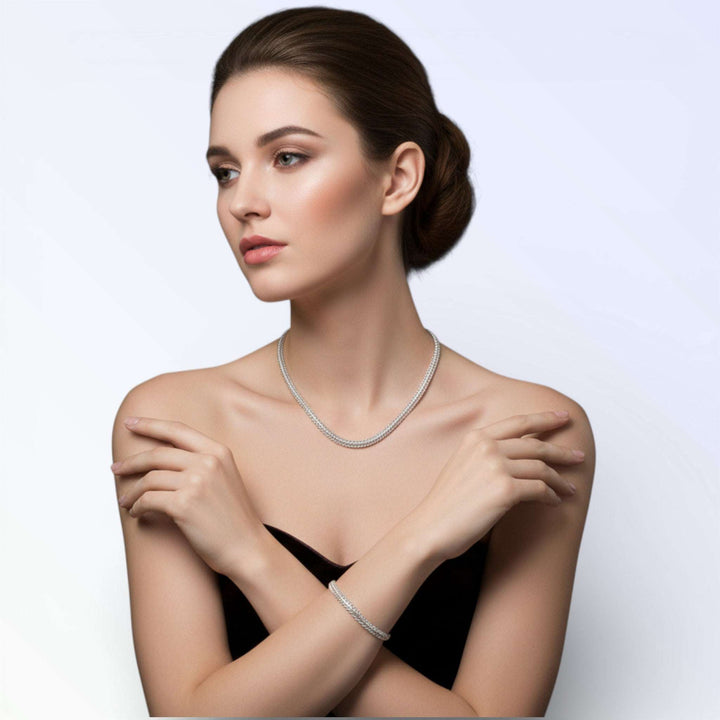 SERPENTINE — CONJUNTO COLAR + PULSEIRA