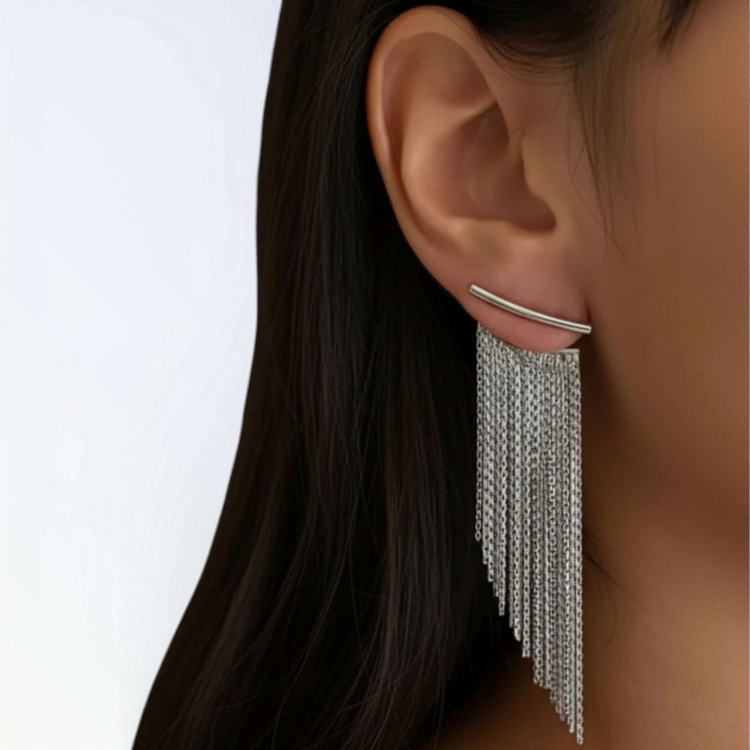 CASCADE — BRINCOS FRANJAS METÁLICAS