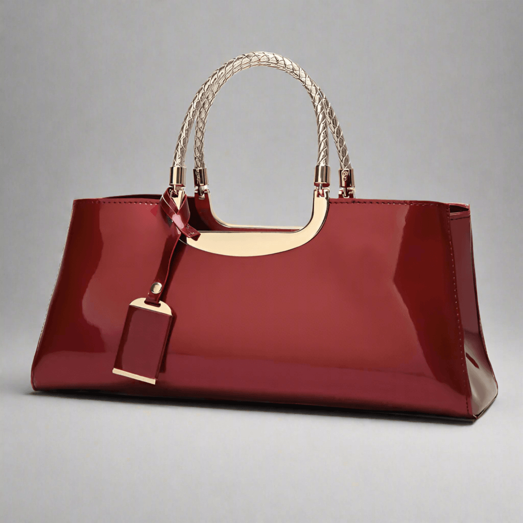 Mala Tote de Verniz Brilhante - KUKA Brand