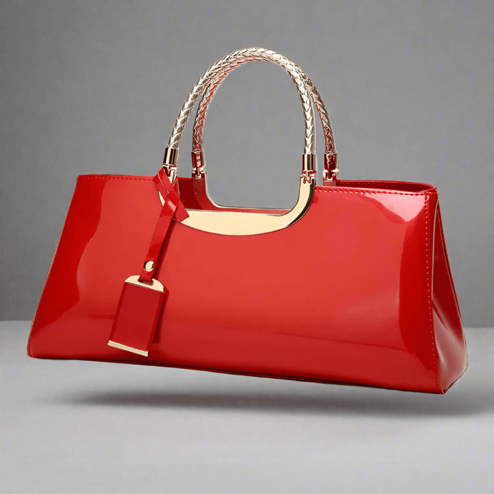 Mala Tote de Verniz Brilhante - KUKA Brand