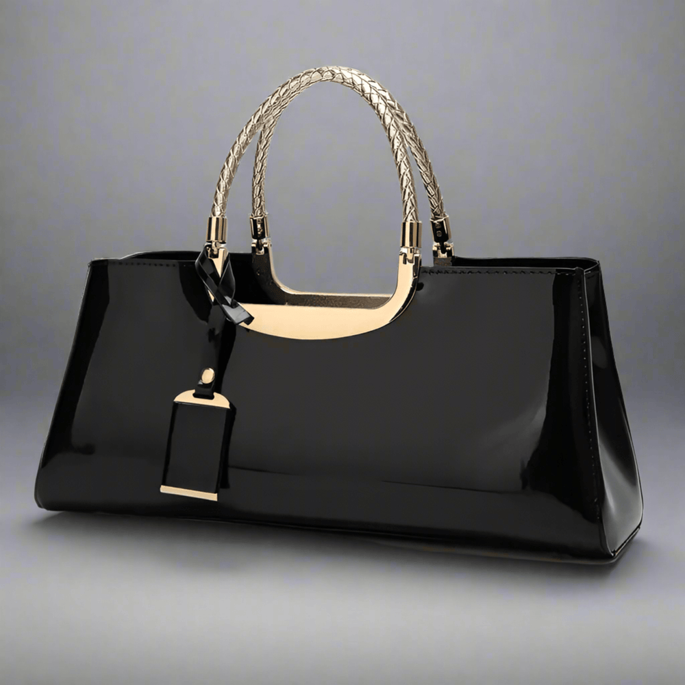 Mala Tote de Verniz Brilhante - KUKA Brand