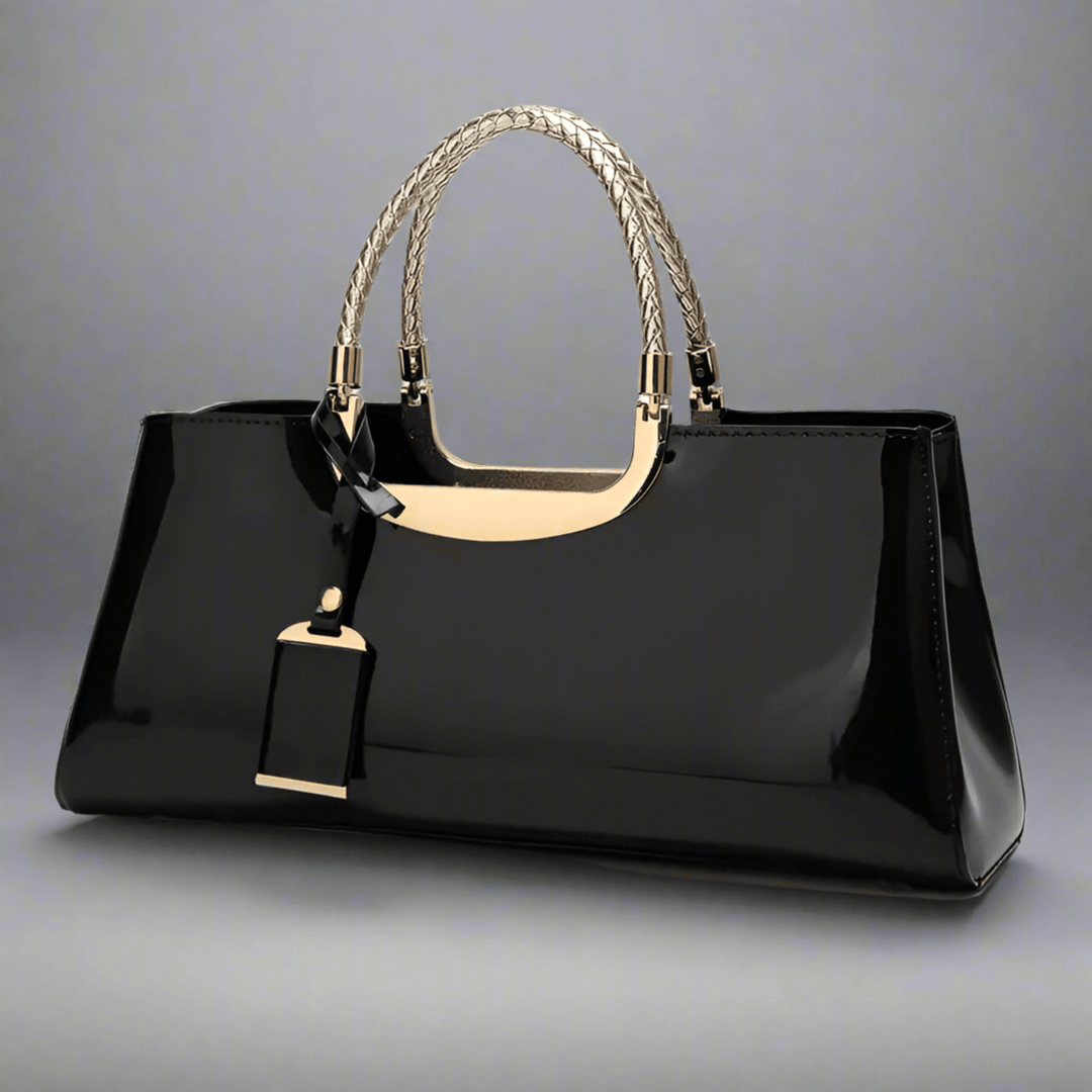 Mala Tote de Verniz Brilhante - KUKA Brand