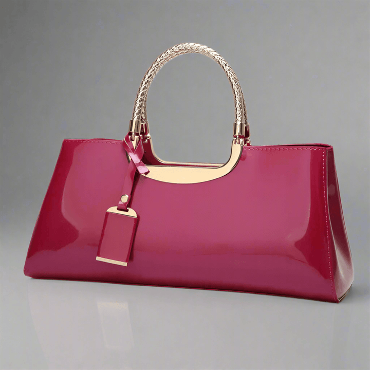 Mala Tote de Verniz Brilhante - KUKA Brand