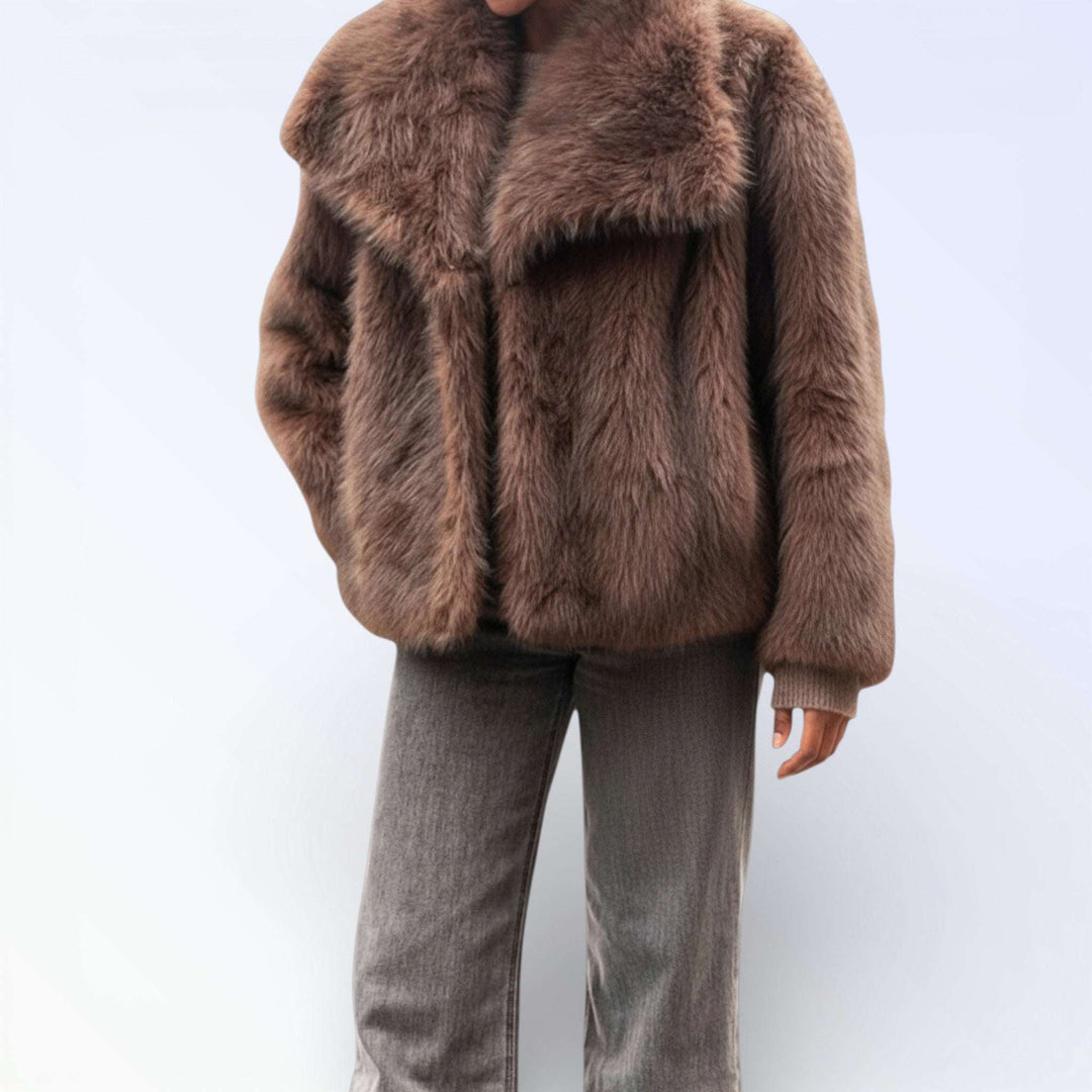 LUXE — CASACO FAUX FUR