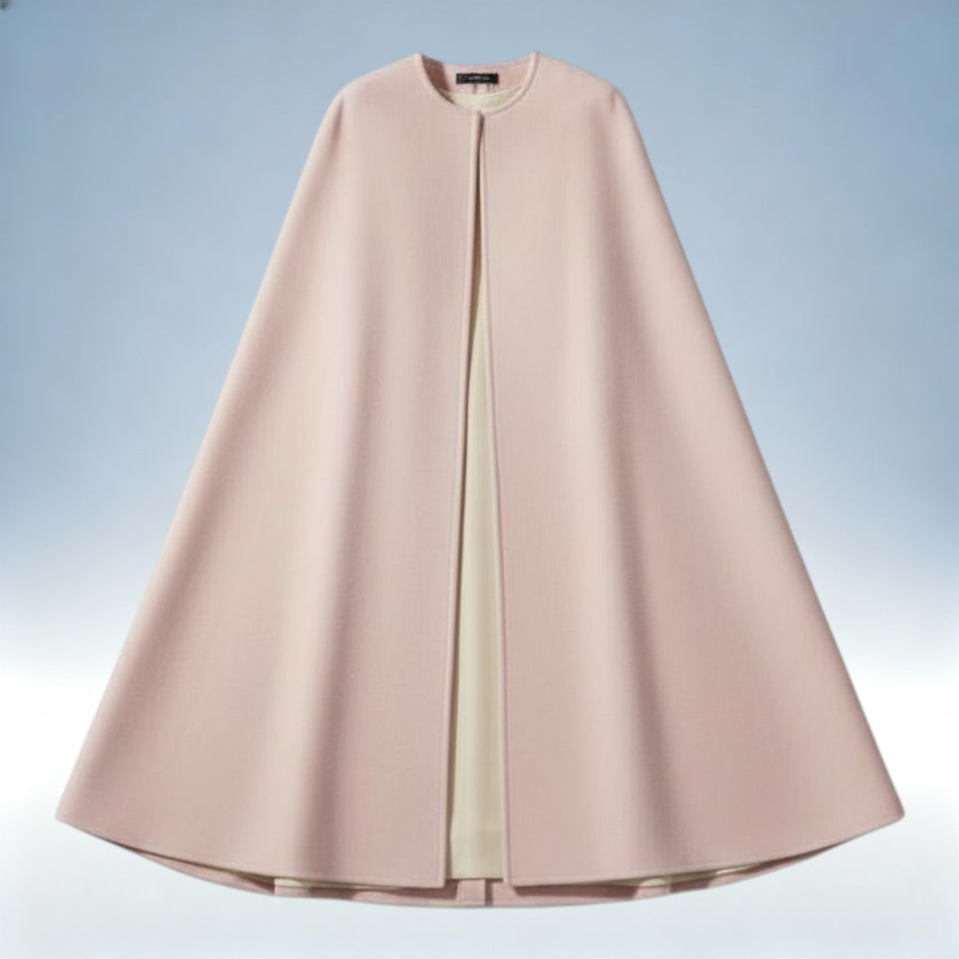 CLARA — Colete de Lã Comprido Estilo Solto | Elegância Contemporânea