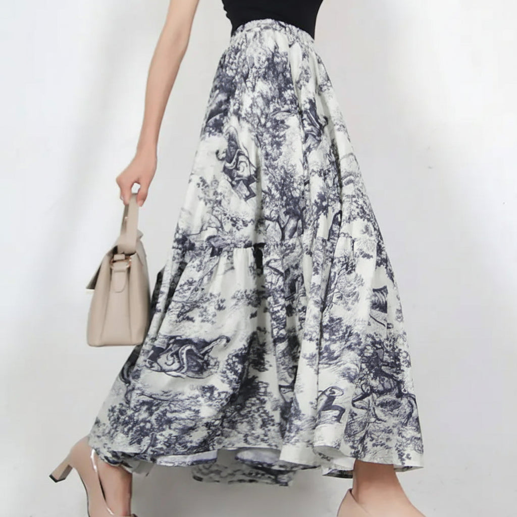 Saia Estampada
