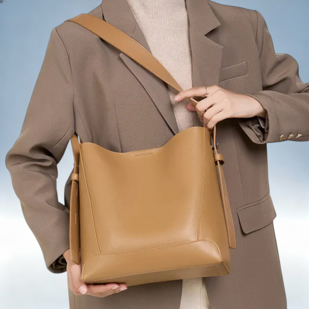 JELENA — Mala Ombro Couro Bovino Genuíno | Elegância Clássica