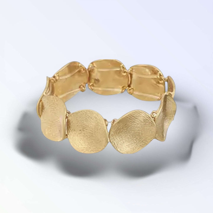 LUA — PULSEIRA DISCOS TEXTURIZADOS OURO