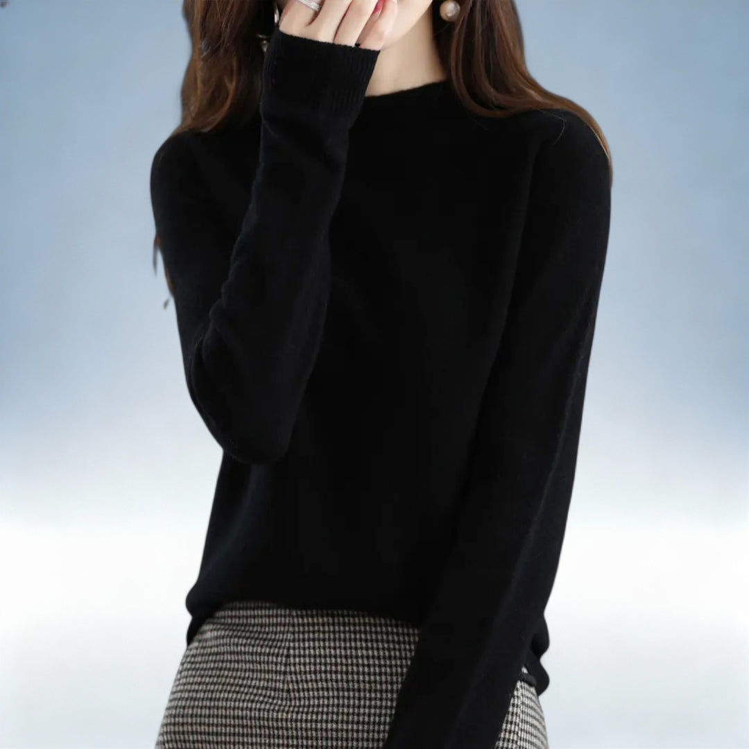 ANTONIETA — Camisola Lã Tricotada Oversized | Conforto Premium