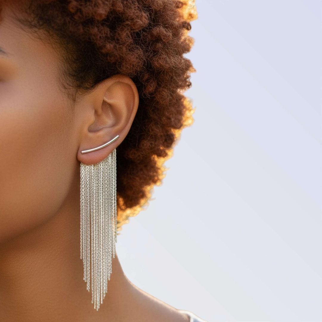 CASCADE — BRINCOS FRANJAS METÁLICAS