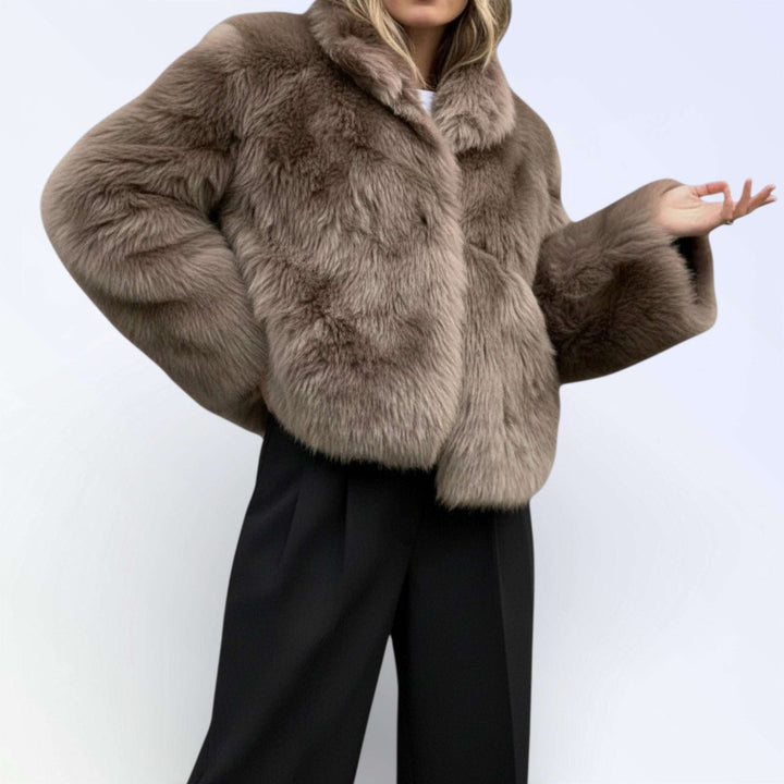OPULENT — CASACO FAUX FUR